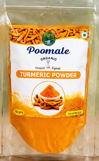 Turmeric powder and turmeric root